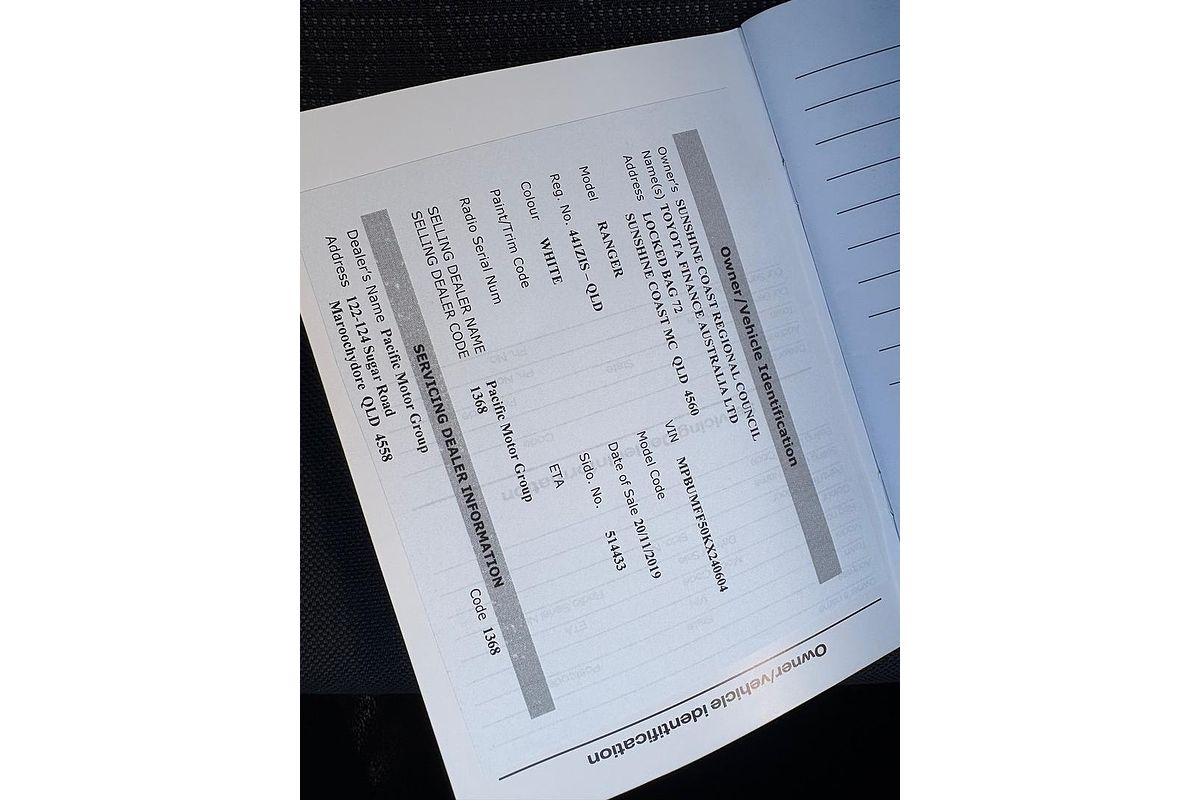 2019 Ford Ranger XL PX MkIII 4X4 3.2L