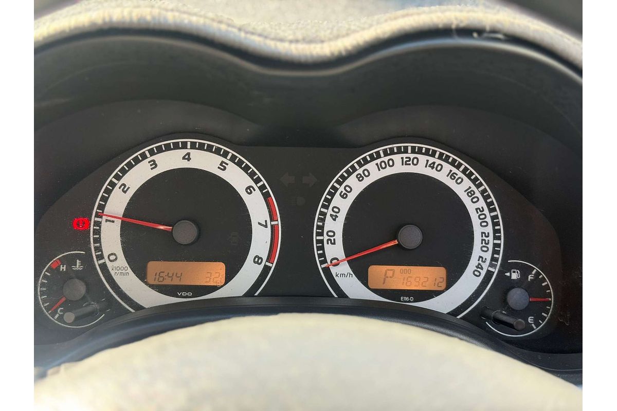 2009 Toyota Corolla Ascent ZRE152R