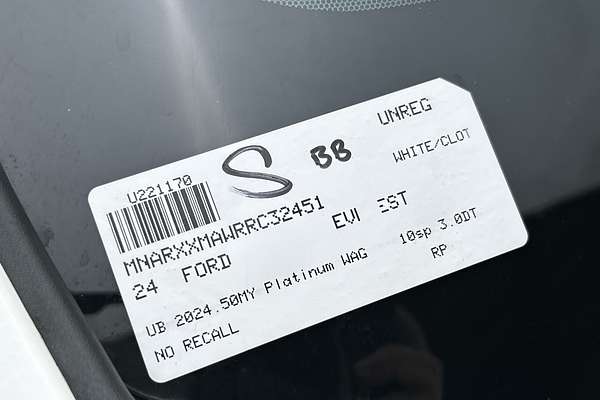 2024 Ford Everest Platinum 3.0L thumb-23