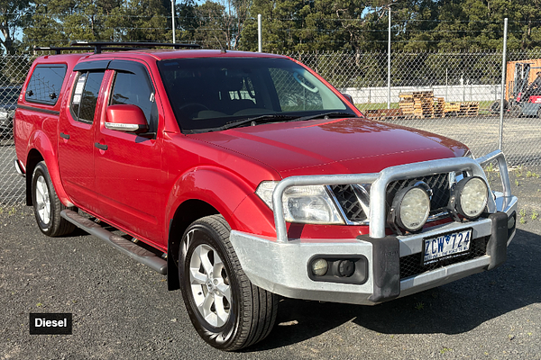 2012 Nissan Navara ST D40 Series 6 4X4