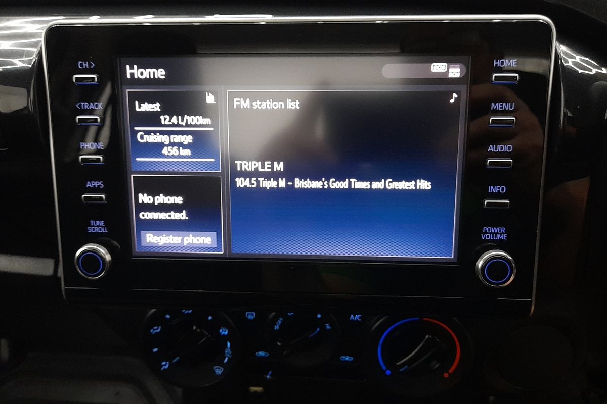 2022 Toyota Hilux Workmate TGN121R Rear Wheel Drive