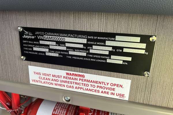 2024 Jayco ALL TERRAIN CARAVAN 19.61-3.GX.AT-MY24