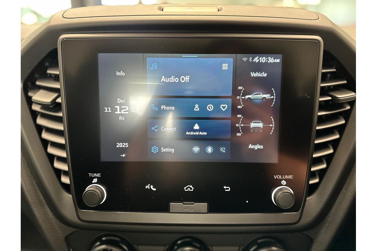 2025 Isuzu D-MAX SX High Ride Rear Wheel Drive