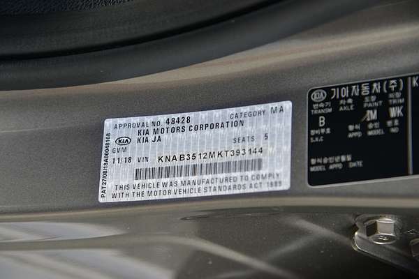 2018 Kia Picanto GT-Line JA