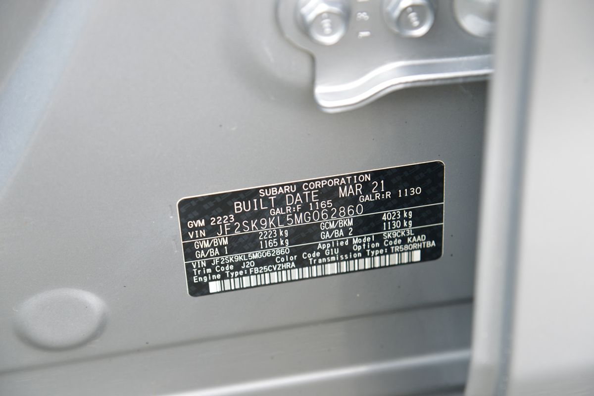 2021 Subaru Forester 2.5i S5