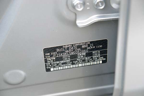 2021 Subaru Forester 2.5i S5