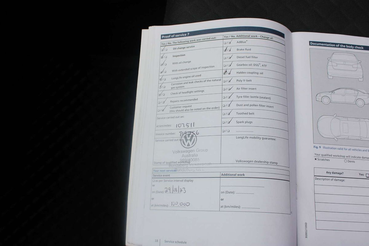 2016 VOLKSWAGEN TIGUAN 110 TDI COMFORTLINE 7 SP AUTO DIRECT SHIFT 4D WAGON T4 DIESEL