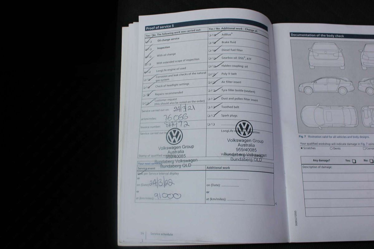 2016 VOLKSWAGEN TIGUAN 110 TDI COMFORTLINE 7 SP AUTO DIRECT SHIFT 4D WAGON T4 DIESEL