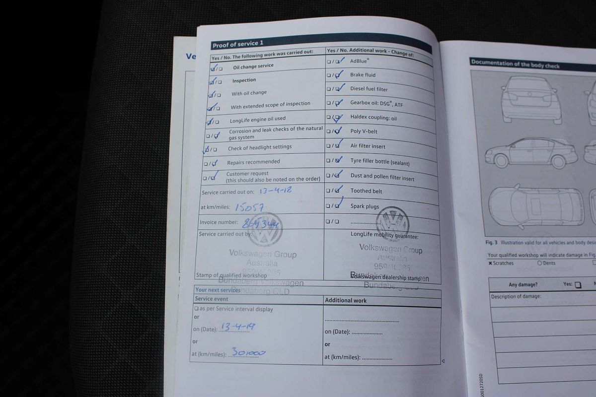 2016 VOLKSWAGEN TIGUAN 110 TDI COMFORTLINE 7 SP AUTO DIRECT SHIFT 4D WAGON T4 DIESEL