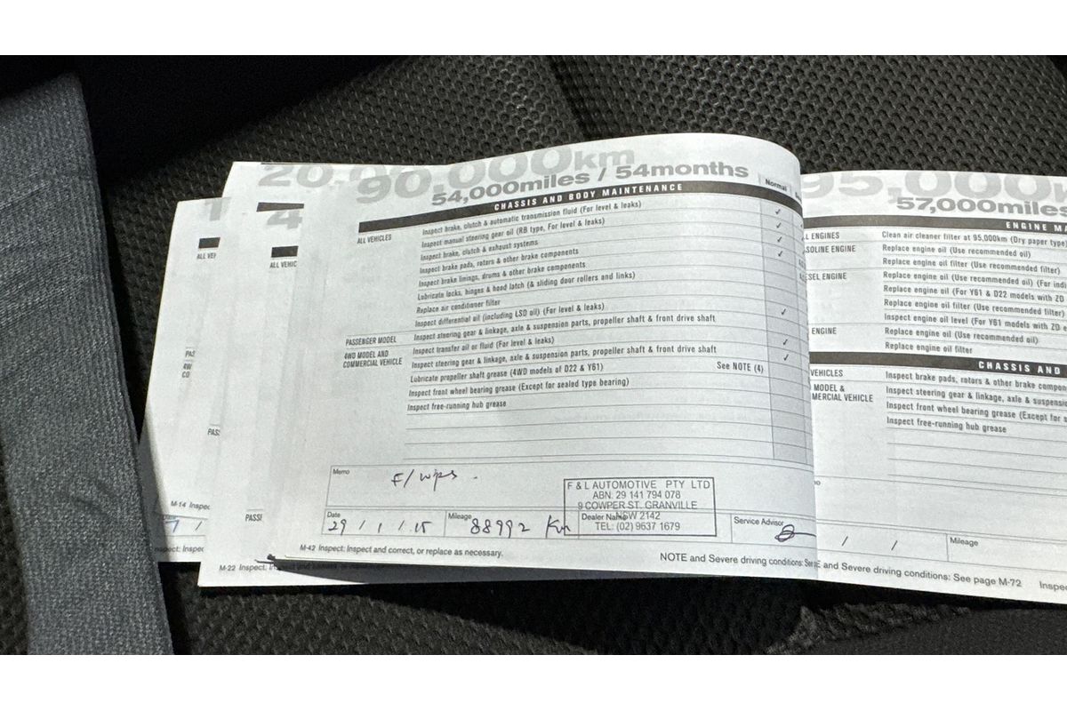 2010 Nissan Navara ST D40 4X4