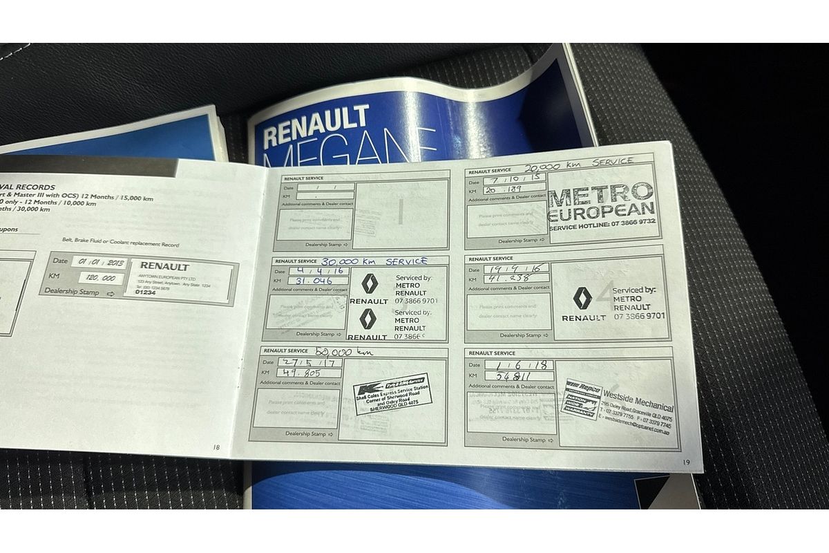 2014 Renault Megane GT220 III B95 Phase 2