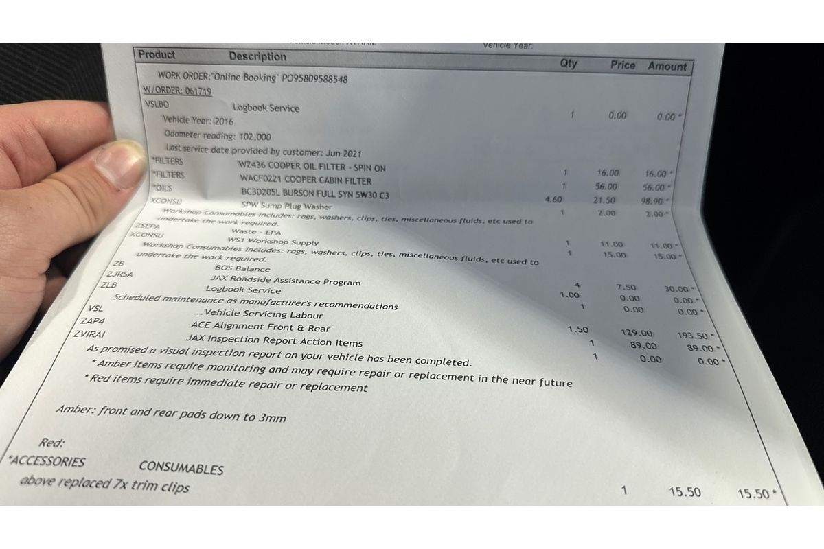 2016 Nissan X-TRAIL ST T32