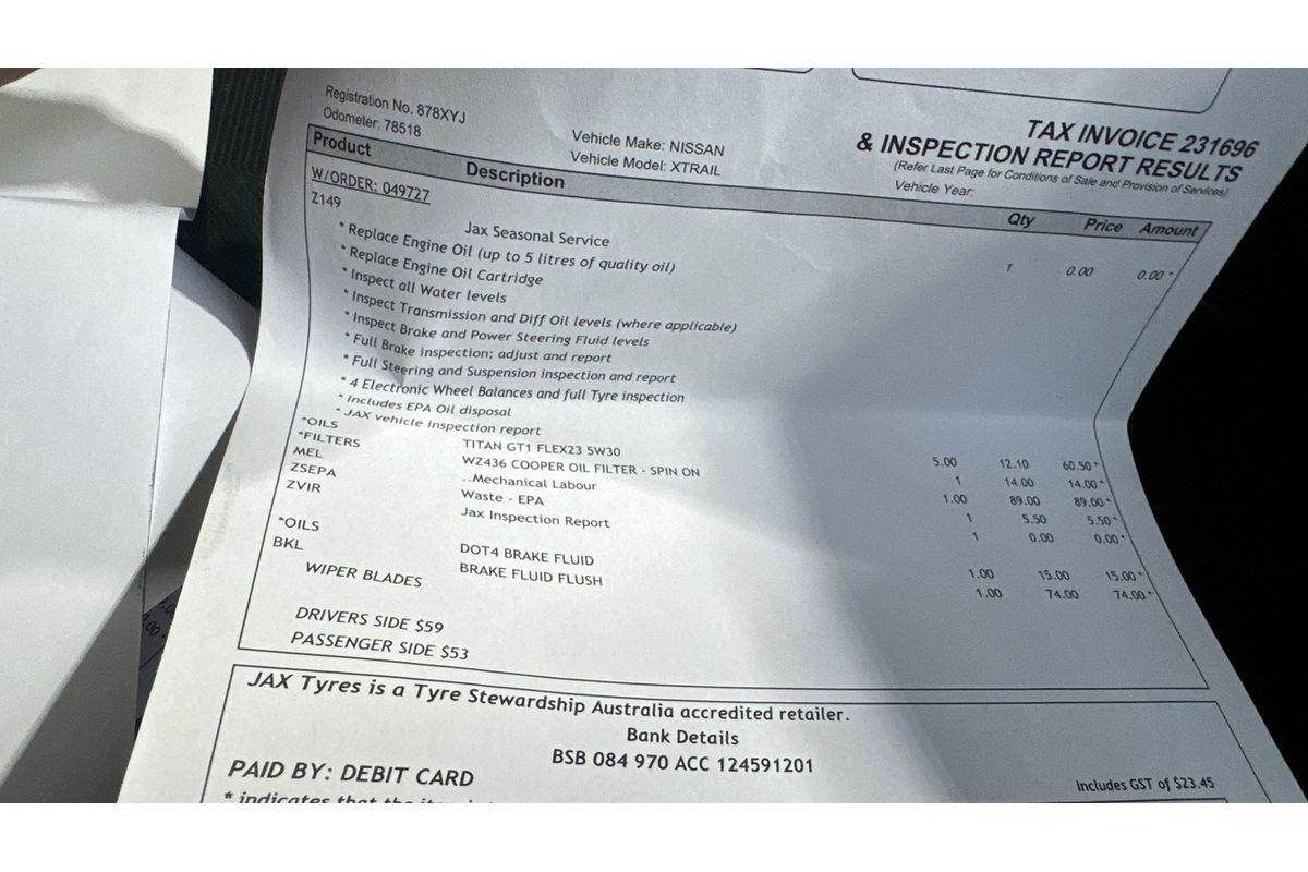 2016 Nissan X-TRAIL ST T32