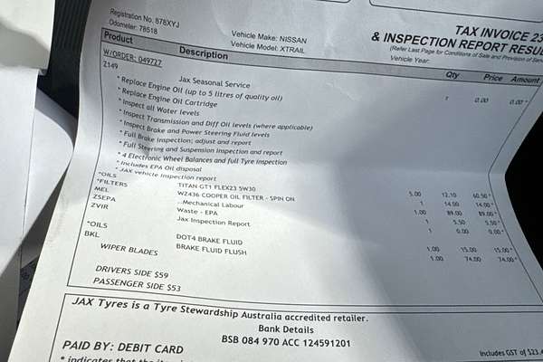 2016 Nissan X-TRAIL ST T32