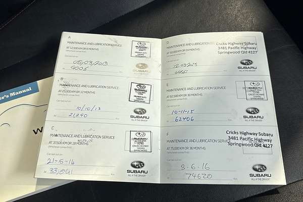 2012 Subaru Impreza WRX G3