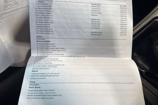 2012 Subaru Impreza WRX G3