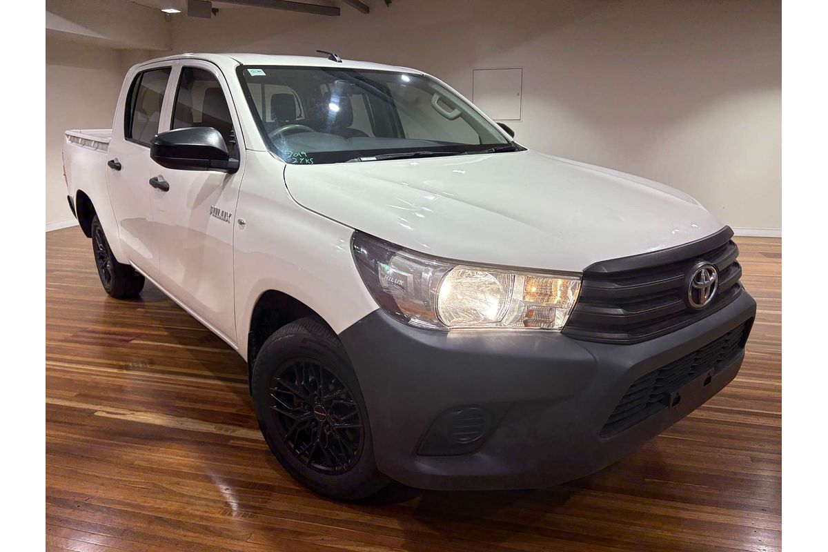 2019 Toyota Hilux Workmate TGN121R Rear Wheel Drive