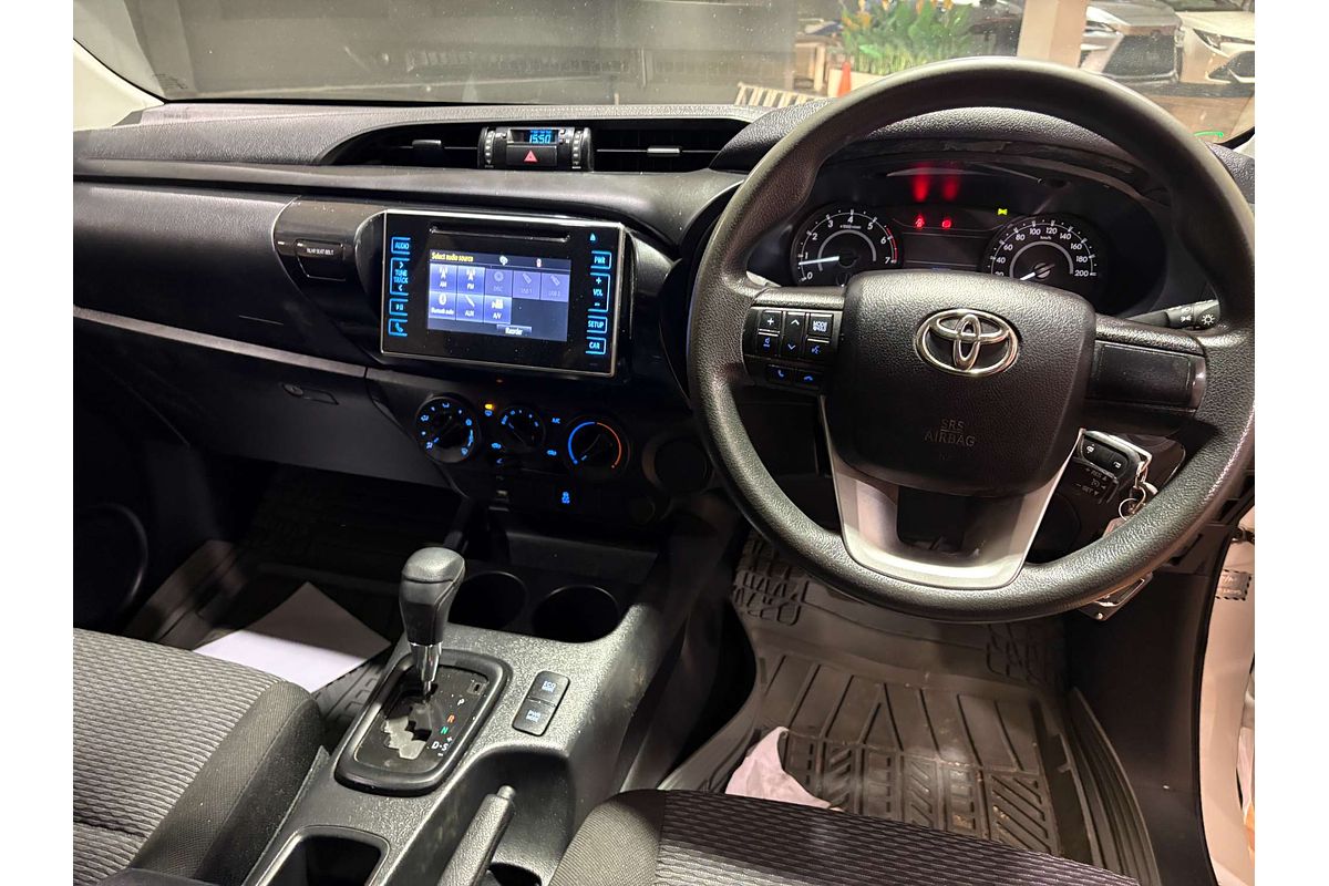 2019 Toyota Hilux Workmate TGN121R Rear Wheel Drive