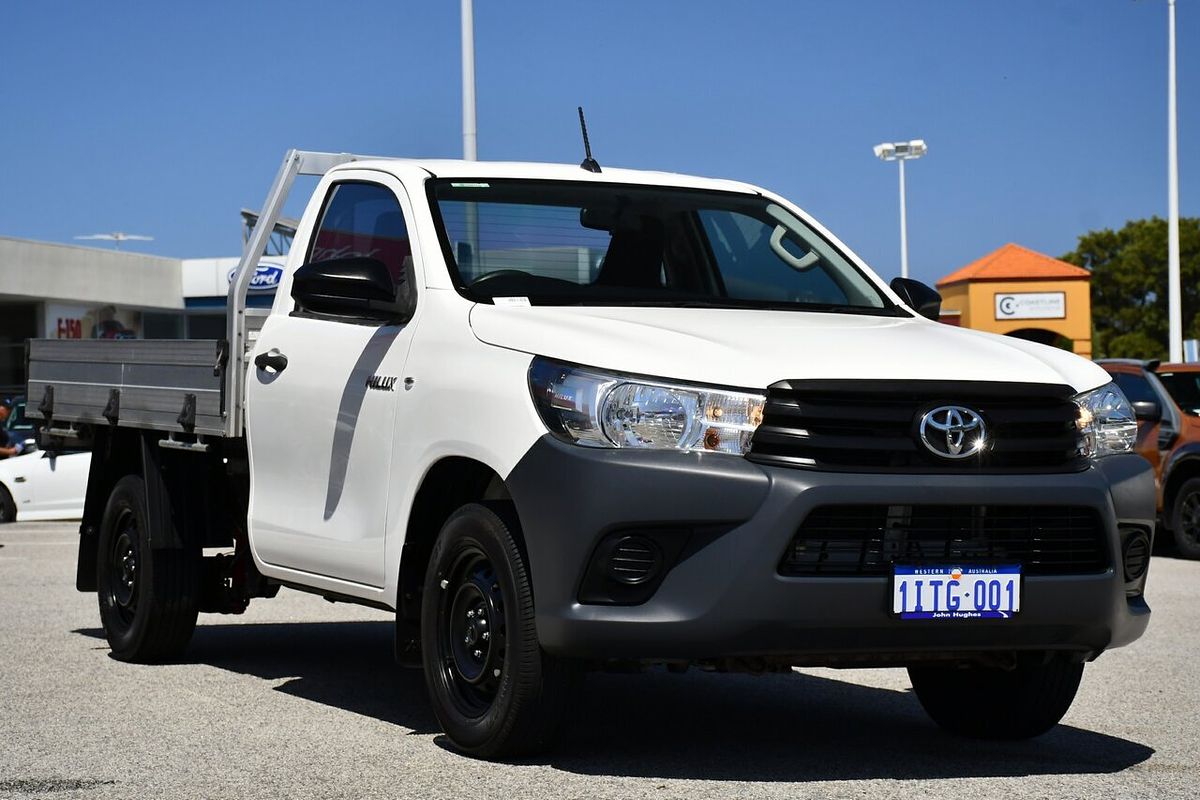 2018 Toyota Hilux Workmate TGN121R Rear Wheel Drive