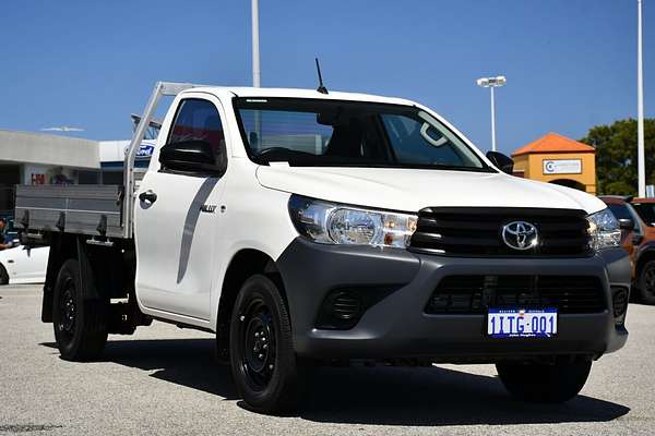 2018 Toyota Hilux Workmate TGN121R Rear Wheel Drive