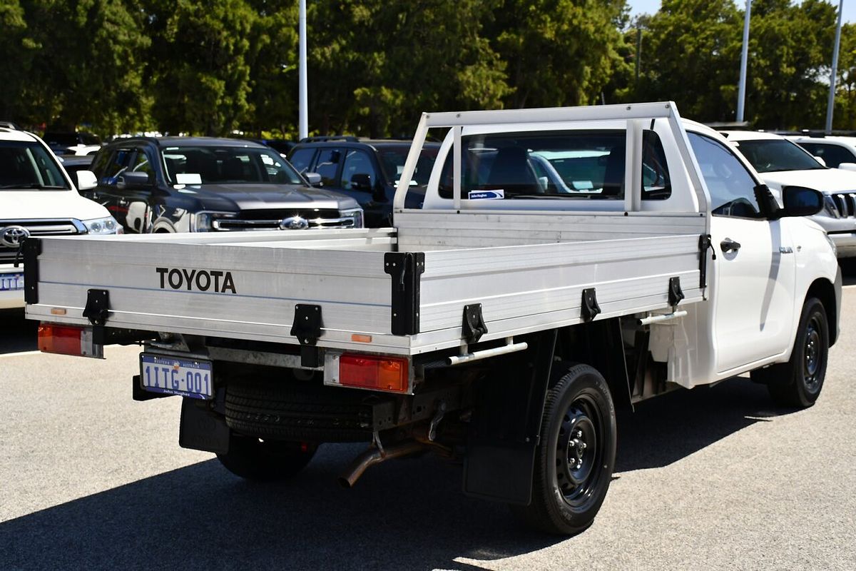2018 Toyota Hilux Workmate TGN121R Rear Wheel Drive