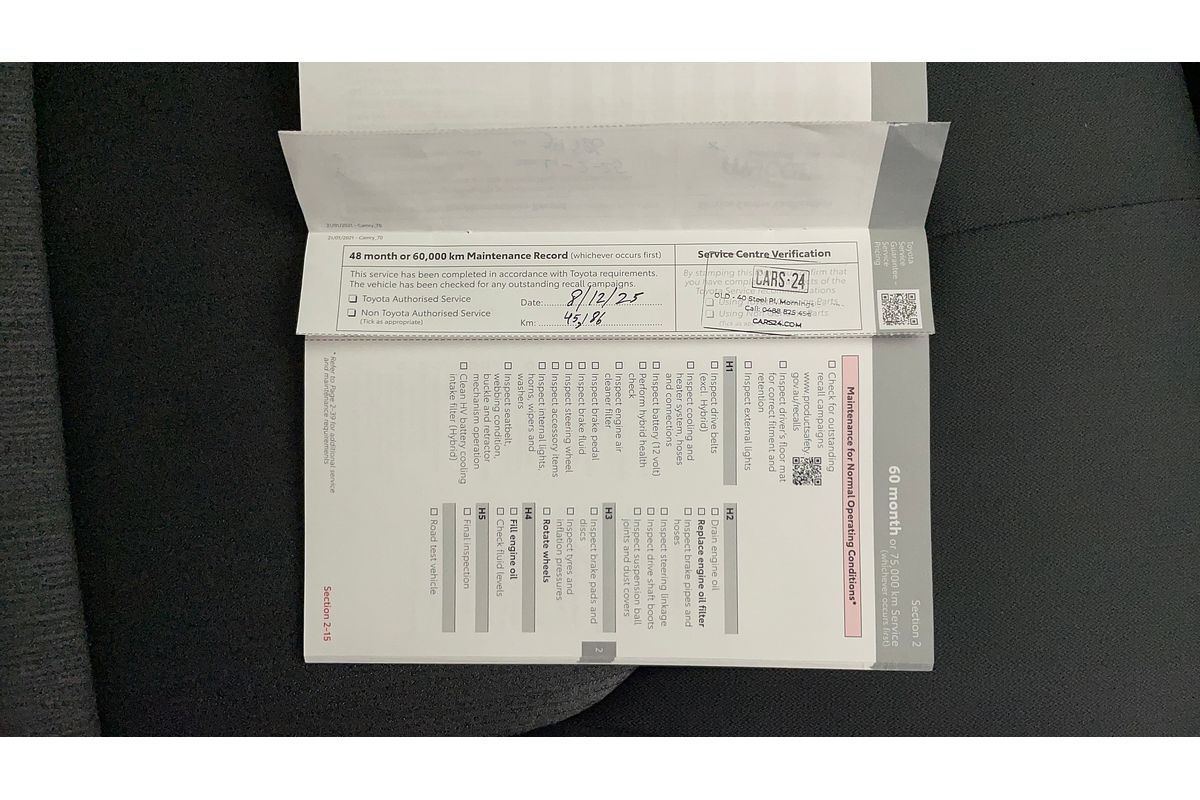 2021 Toyota Camry Ascent AXVH70R