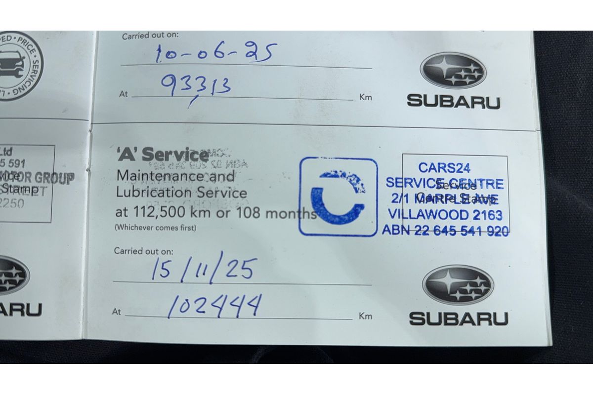 2019 Subaru Impreza 2.0i-L G5