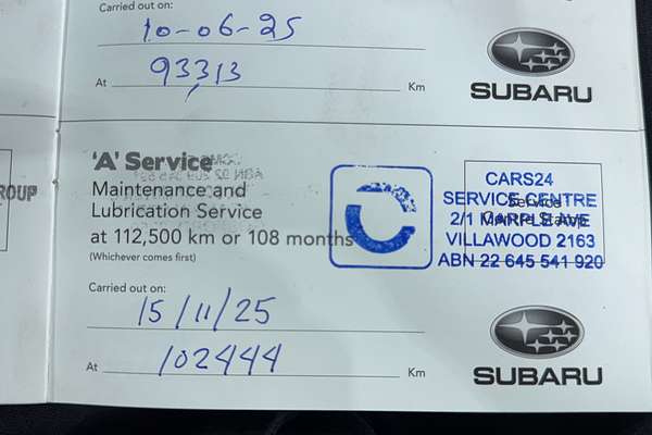 2019 Subaru Impreza 2.0i-L G5