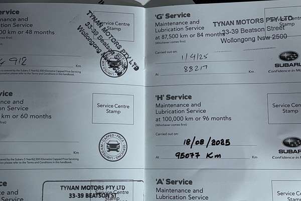 2019 Subaru Forester 2.5i S5