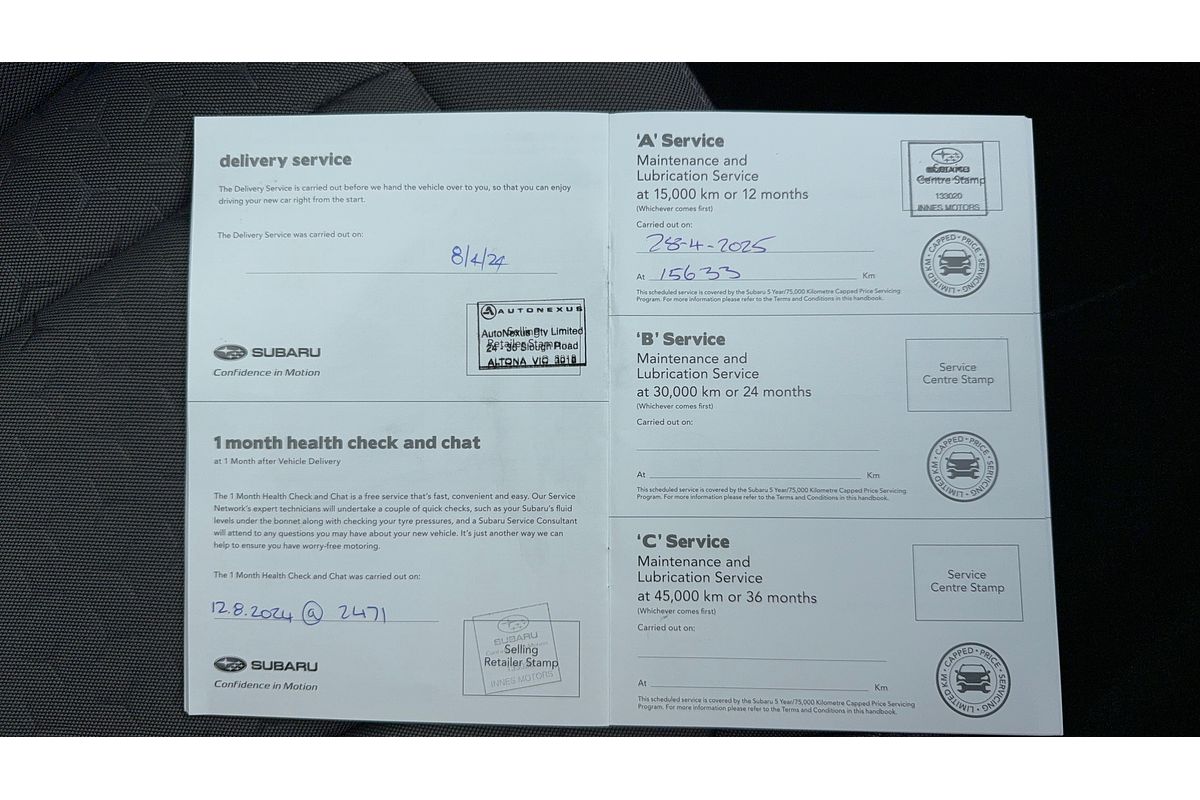 2024 Subaru Crosstrek 2.0L G6X