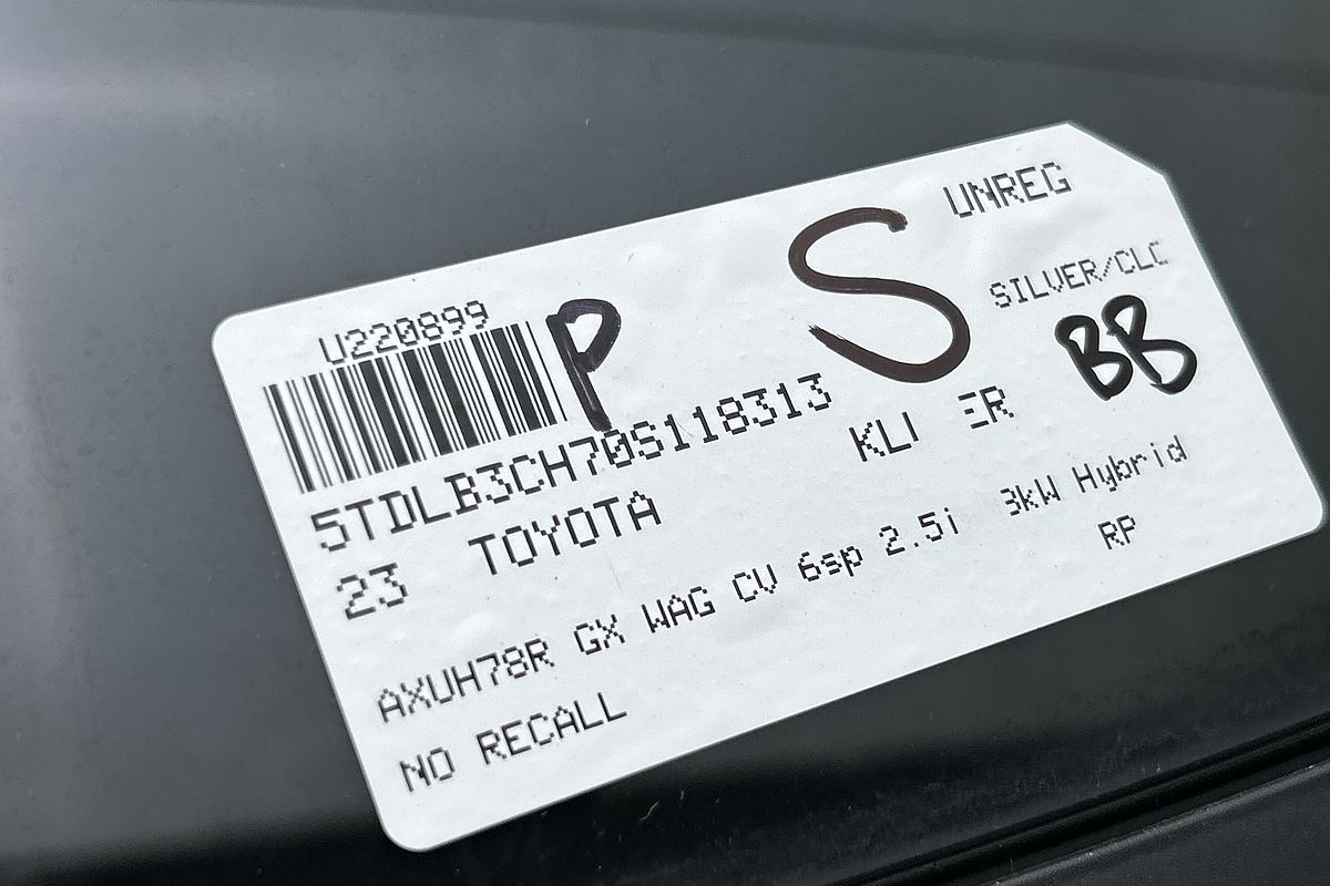 2023 Toyota Kluger GX AXUH78R