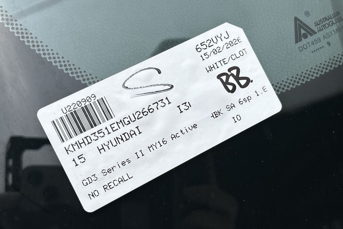 2015 Hyundai i30 Active X GD3 Series II