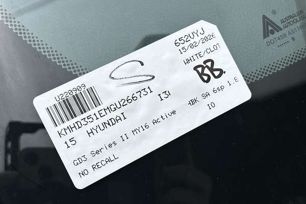 2015 Hyundai i30 Active X GD3 Series II