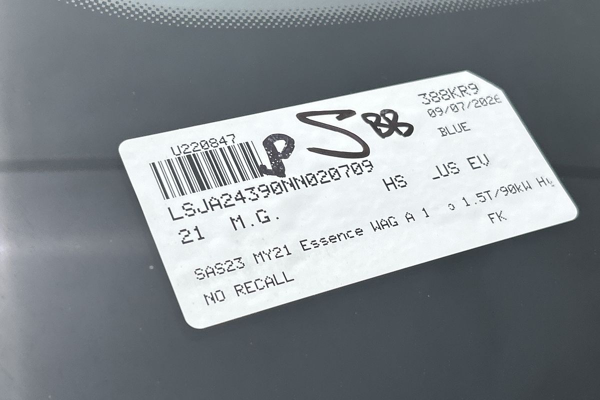 2021 MG HS Plus EV Essence SAS23