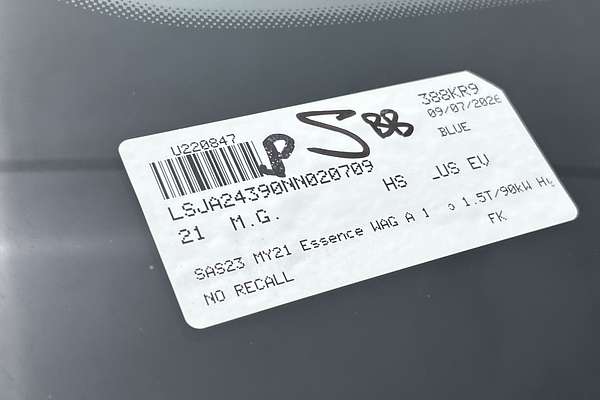 2021 MG HS Plus EV Essence SAS23