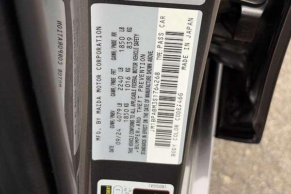 2025 Mazda 3 2.5 S Select Sport