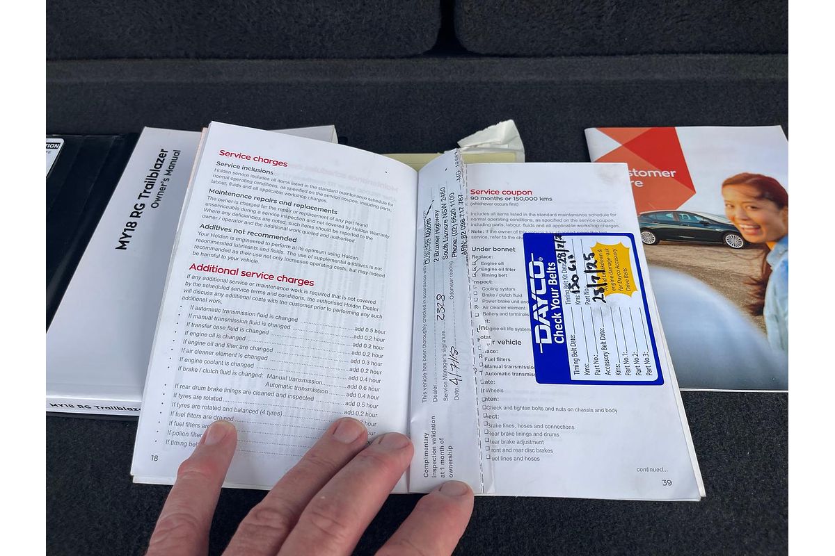 2018 Holden Trailblazer LTZ RG