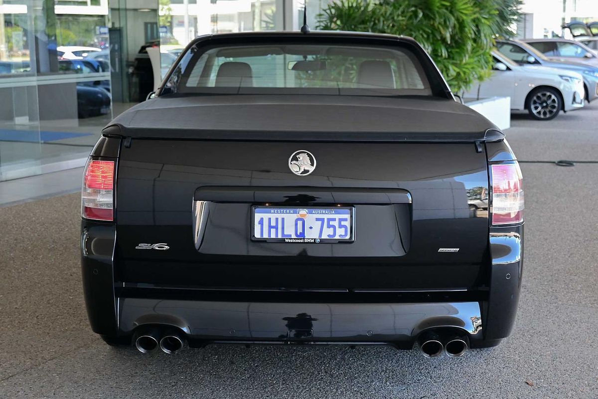 2016 Holden Ute SV6 Black VF Series II Rear Wheel Drive