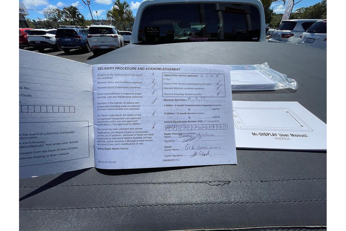 2022 Mitsubishi Triton GLX+ MR 4X4