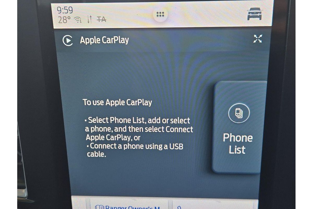 2023 Ford Ranger XL 4X4 2.0L