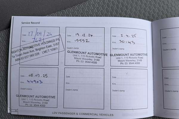 2023 LDV V80 SWB Low Roof