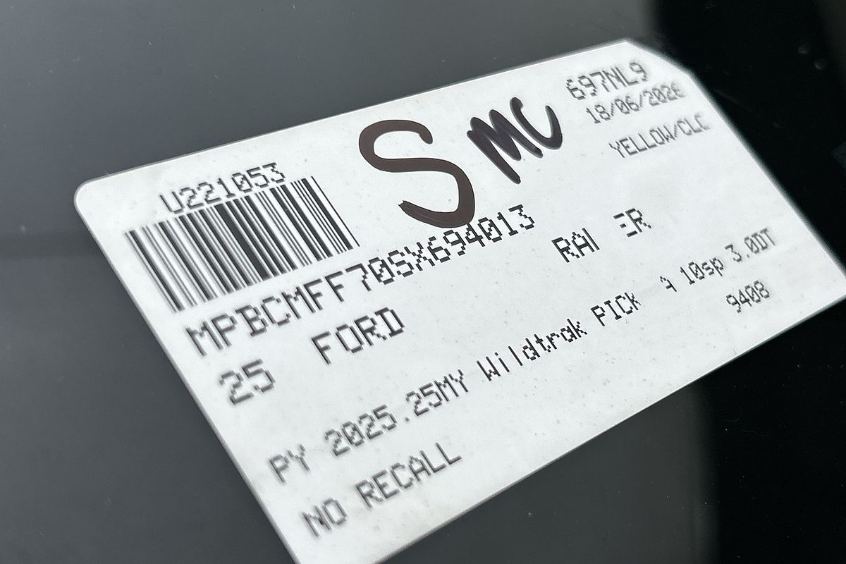 2025 Ford Ranger Wildtrak 4X4 3.0L