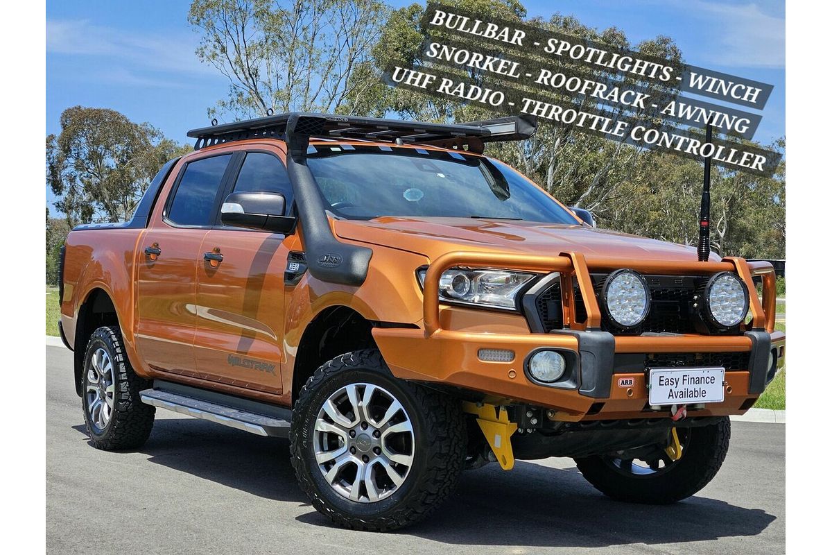 2017 Ford Ranger Wildtrak PX MkII 4X4 3.2L
