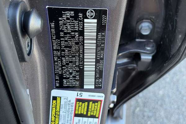 2022 Toyota Camry LE