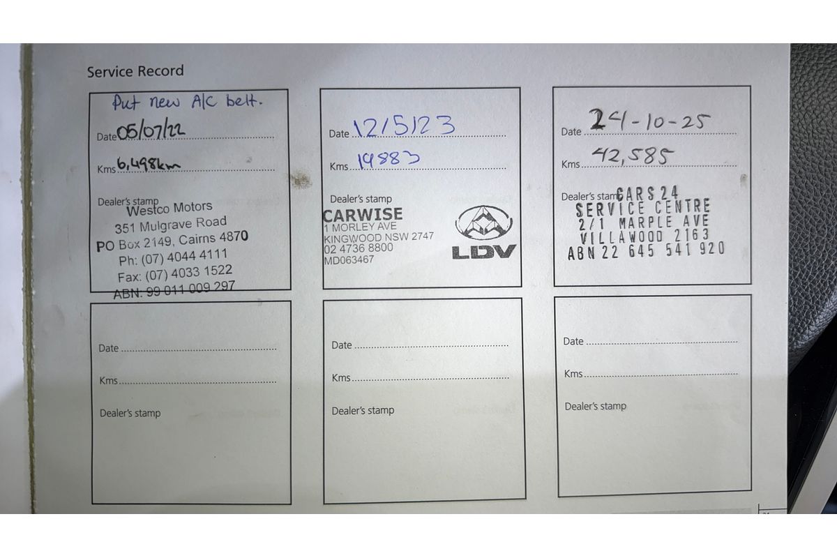 2022 LDV D90 Executive SV9A