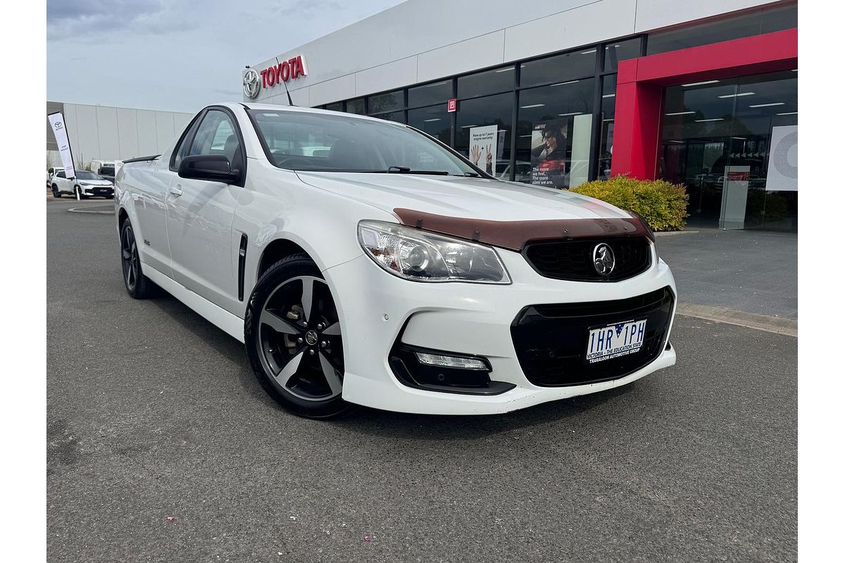 2016 Holden Ute SV6 Black VF Series II Rear Wheel Drive