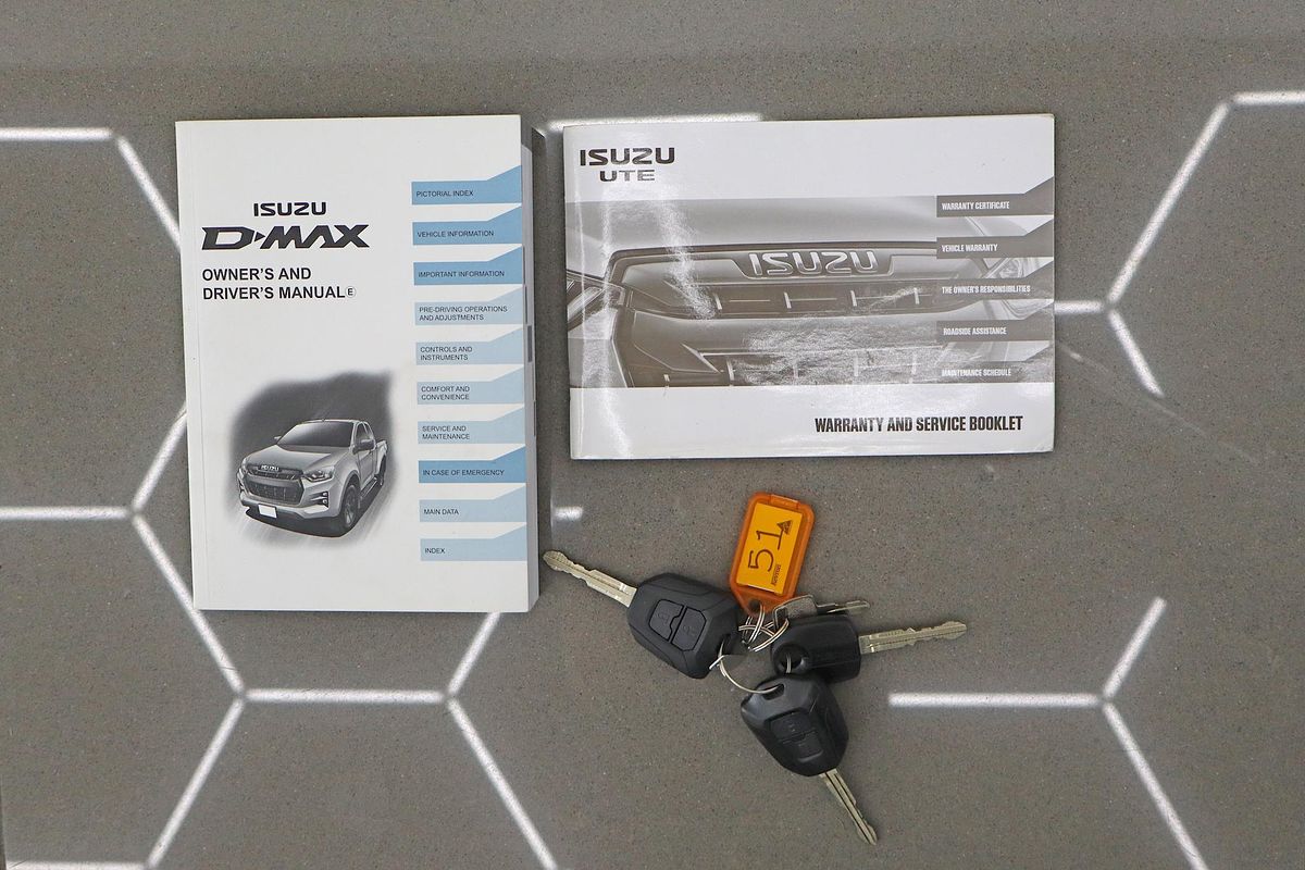 2021 Isuzu D-MAX SX High Ride Rear Wheel Drive