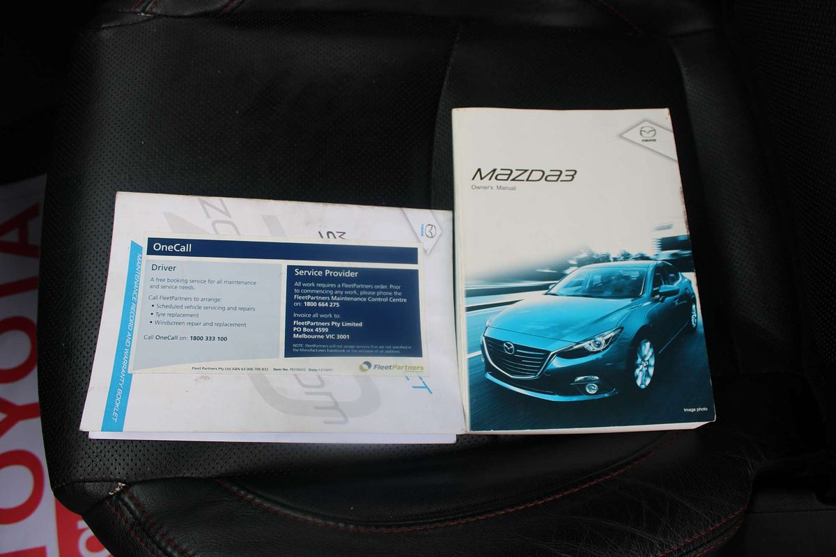 2014 MAZDA MAZDA3 SP25 5 SP AUTOMATIC 5D HATCHBACK 4CYL