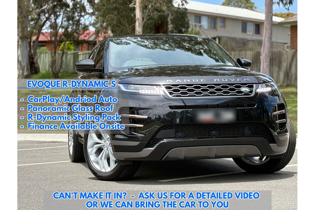 2019 Land Rover Range Rover Evoque P200 R-Dynamic S L551