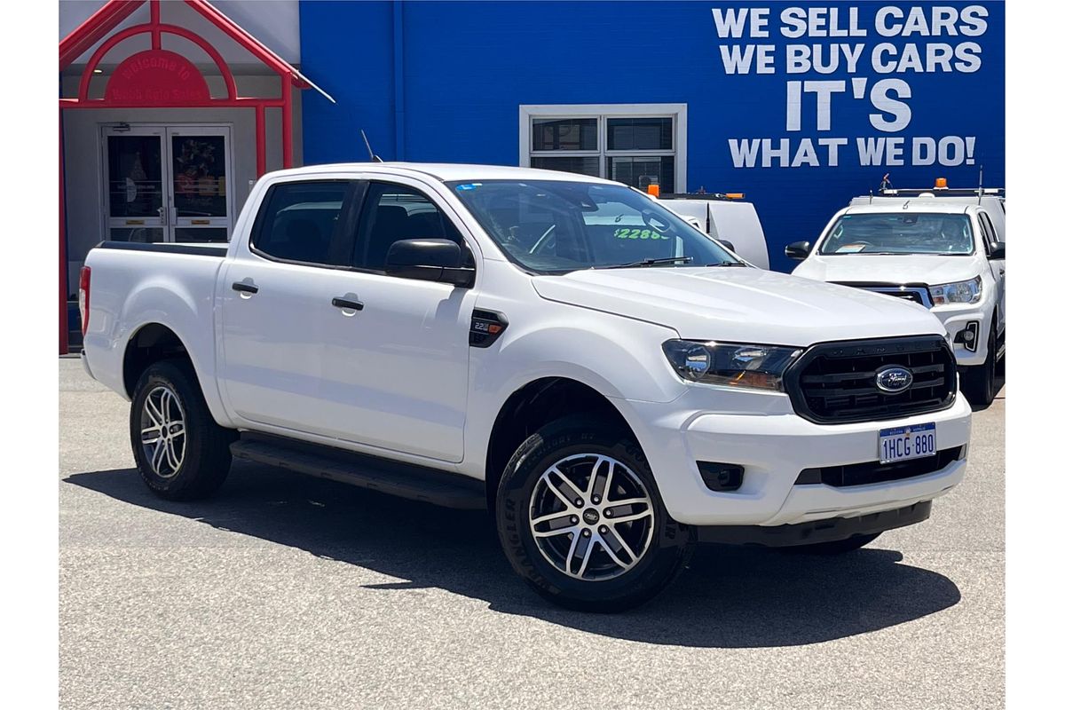 2020 Ford Ranger XL Hi-Rider PX MkIII Rear Wheel Drive 2.2L